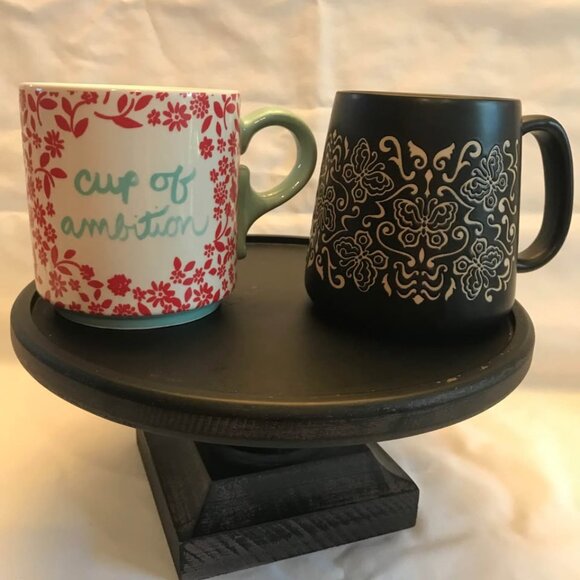 Dollywood Other - Pair of Dollywood Mugs "Butterfly" and "Cup of Ambition"